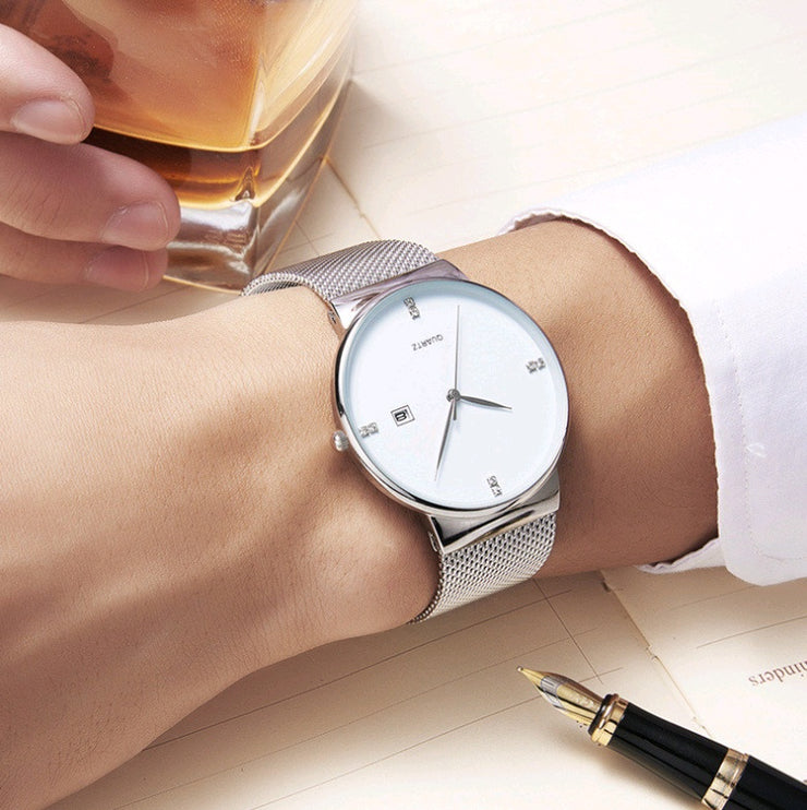 Ultra-thin diamond scale simple business men&