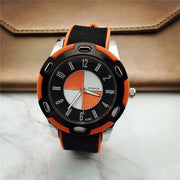 Racing plastic quartz watch