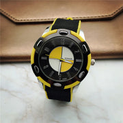Racing plastic quartz watch
