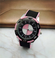 Racing plastic quartz watch