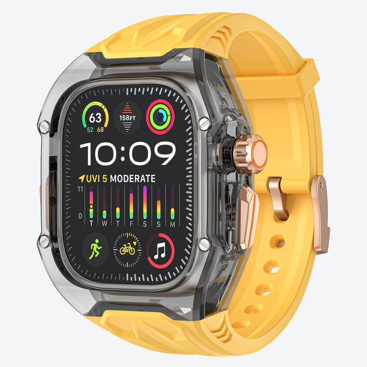 Richard Style Transparent Watch Case Strap