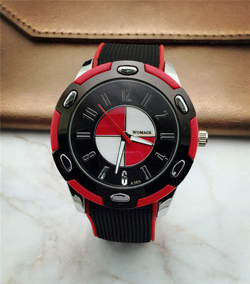 Racing plastic quartz watch