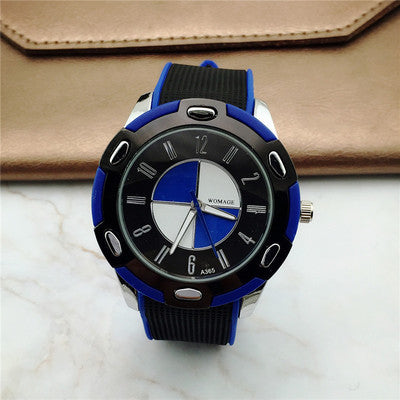 Racing plastic quartz watch